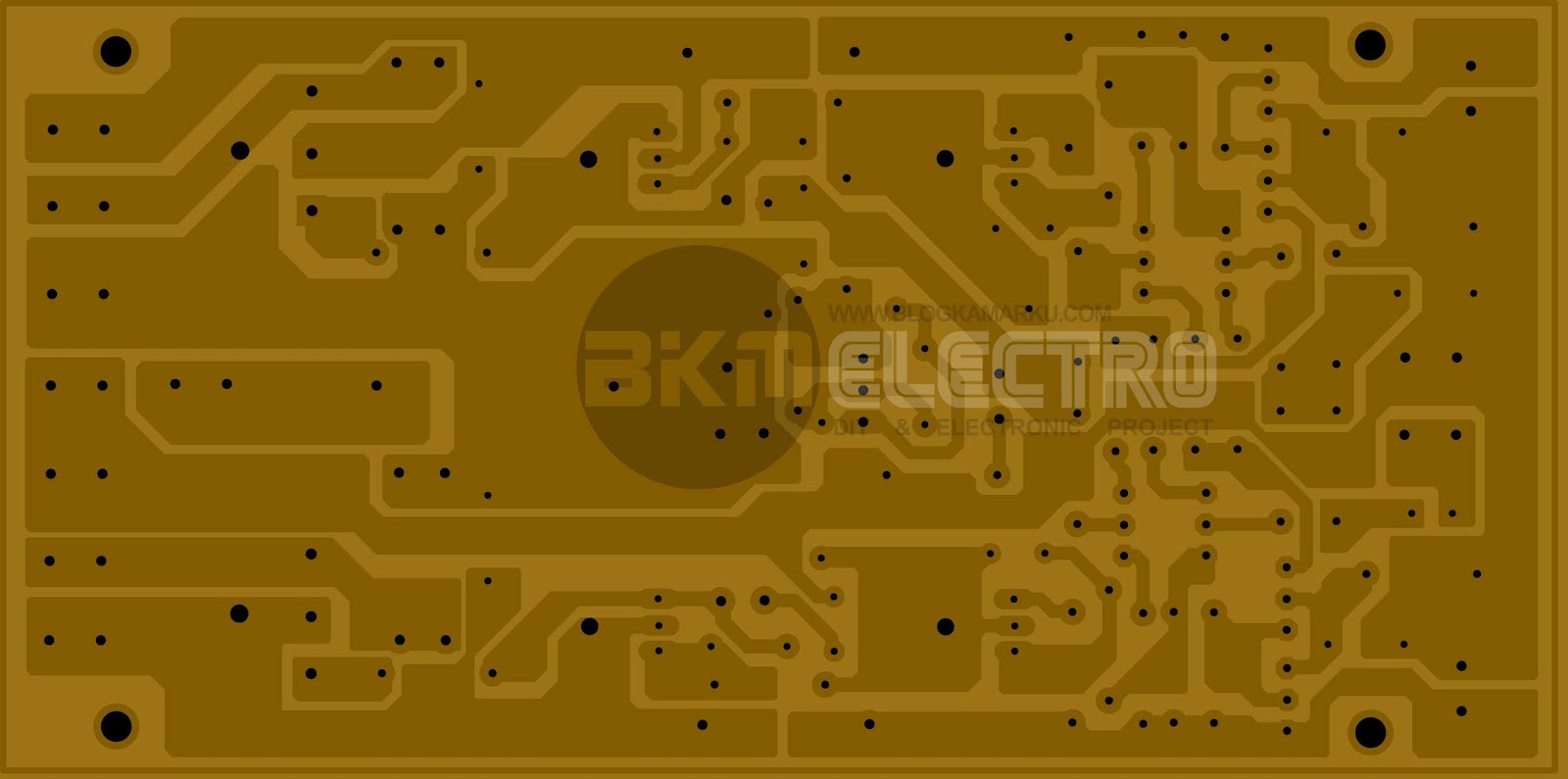 PCB Layout Yiroshi Driver Power Untuk Lapangan – BLOGKAMARKU
