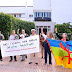 احتجاج أساتذة  اللغة الأمازيغية بالرباط  ضد اعفائهم من تدريس الامازيغية 