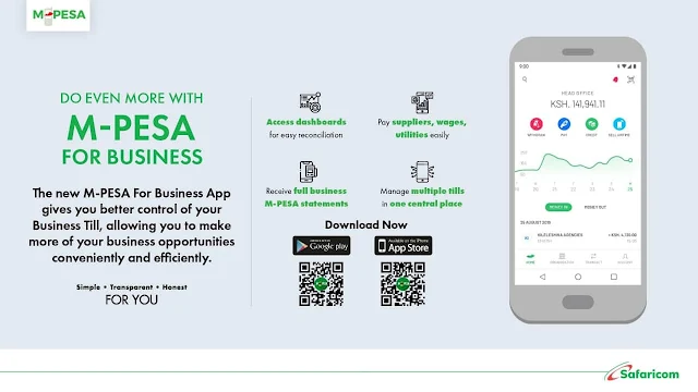 Mpesa for business app 