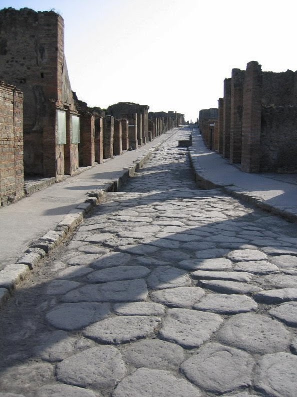 Via - A Street in Pompeii