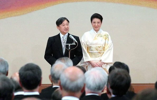 Crown Prince Akishino, Crown Princess Kiko, Princess Mako, Princess Kako and other members of the Imperial Family