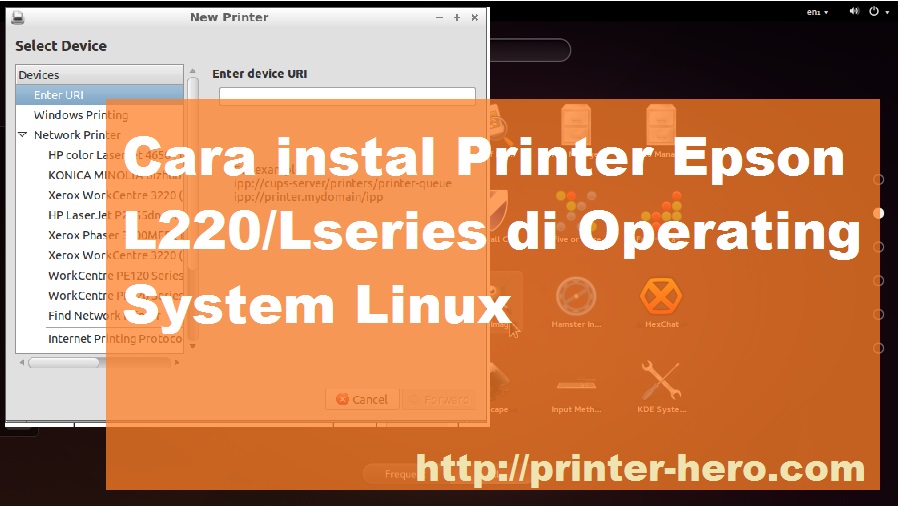 Cara Instal Printer Epson Di Linux L220/Lseries Tips Seputar Printer