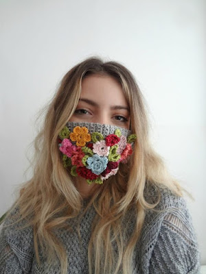 Como fazer Máscara de Proteção Facial de crochê