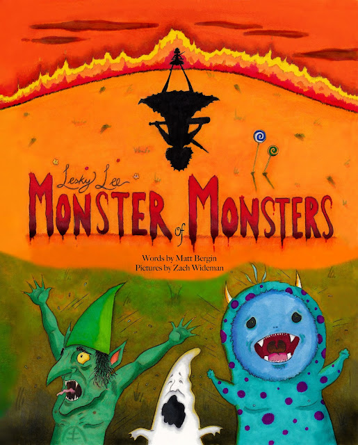 Lesky Lee, Monster of Monsters cover by Zach Wideman