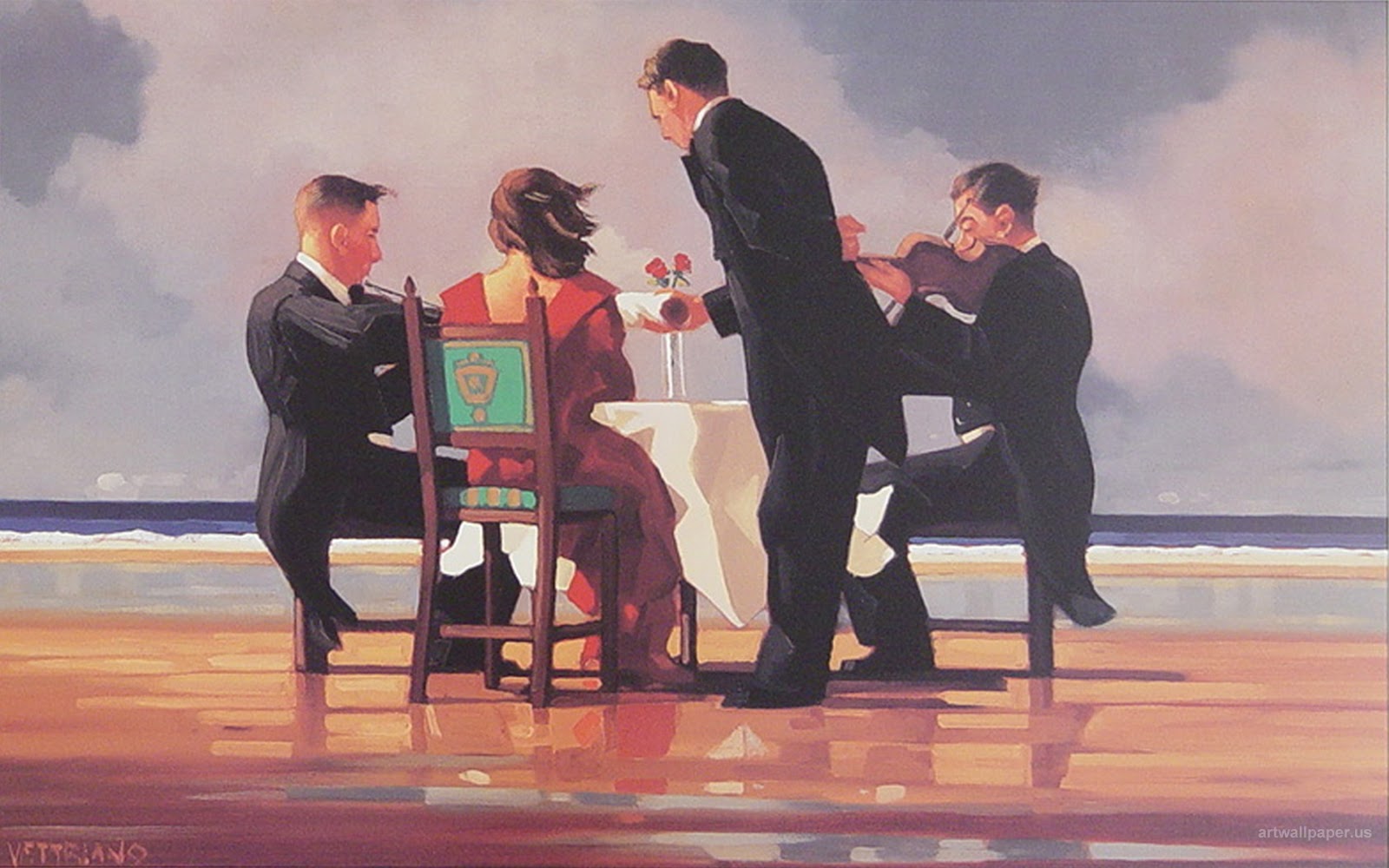 Картина поющий дворецкий