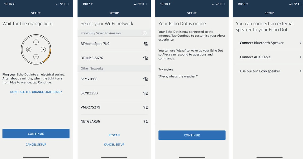 How To Login & Setup Alexa Echo Device Using