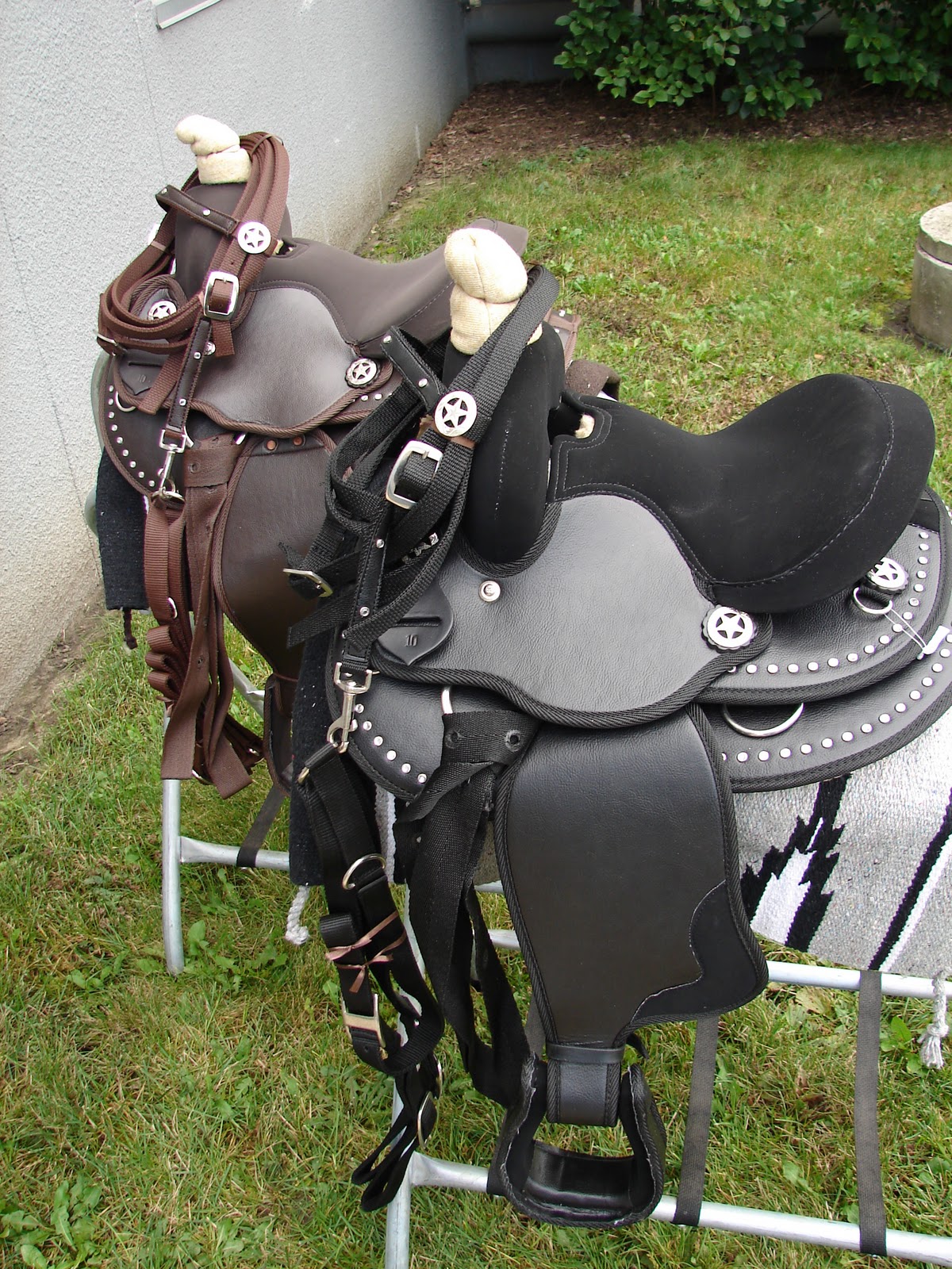 Horse & Pony TACKY TACK 12" or 13" Synthetic Bling Western Kids