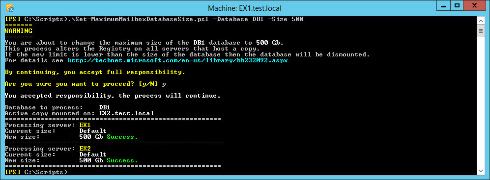 Notes From The Field Get Or Set Mailbox Database Maximum Size notes-from-the-field-get-or-set-mailbox-database-maximum-size