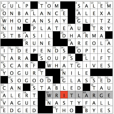 rex parker does the nyt crossword puzzle logic game with matchsticks fri 10 25 19 eponym of cathedral in red square object of some fantasy quests what scarlett saved