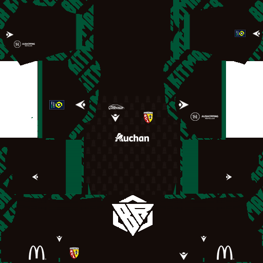 Uniforme de Racing Club de Lens Temporada 2021 para DLS & FTS