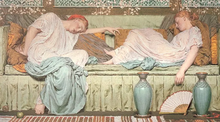 Albert Joseph Moore 1841-1893 | British Classicist painter