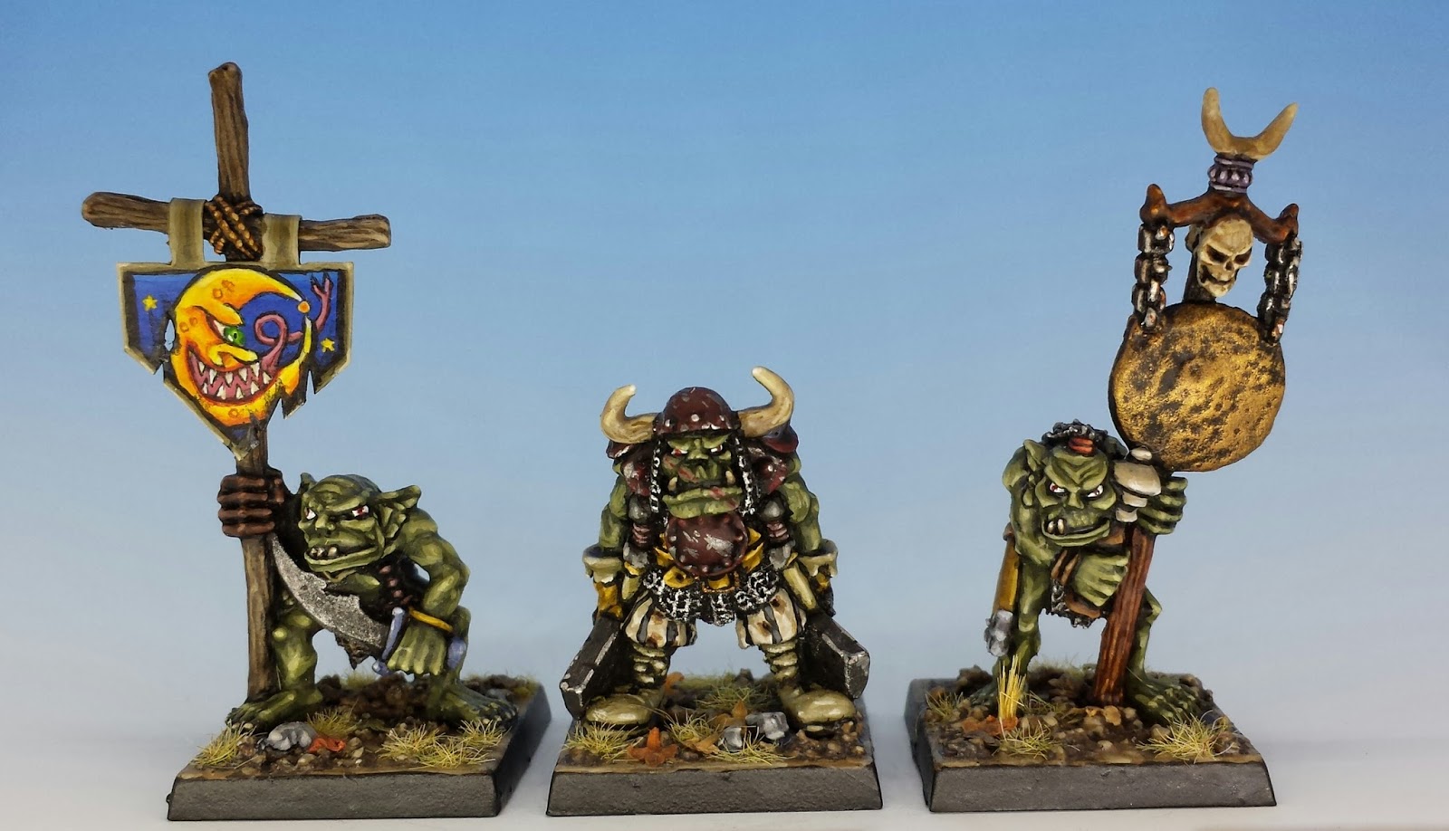 Oldhammer Skaven Shields with 3 designs