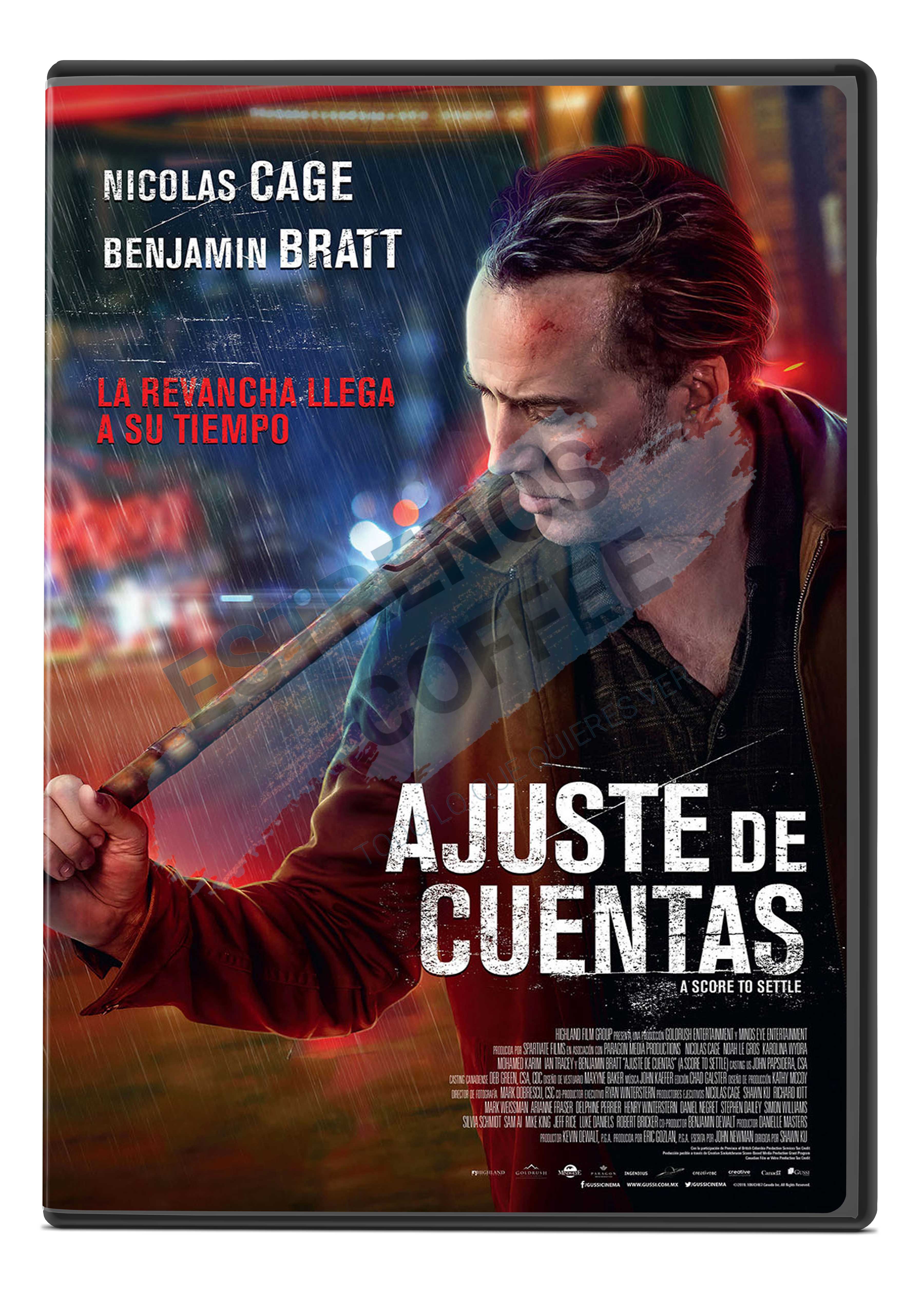 Ajuste de cuentas DVD Custom HD latino Estrenos Coffee Ajuste de cuentas DVD Custom HD latino Estrenos Coffee