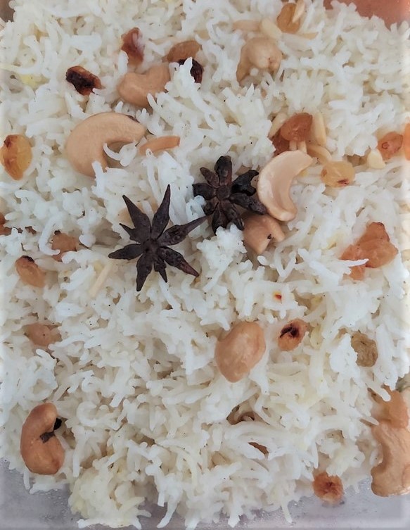 Saffron Ghee Rice Cellu