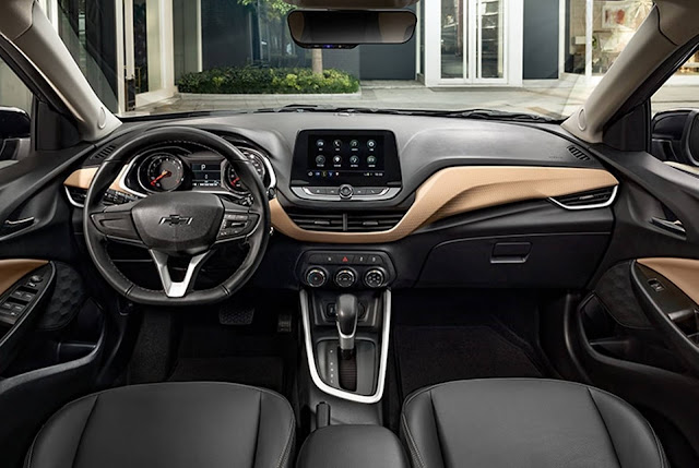 Novo Chevrolet Onix Sedan 1.0 Turbo 2020 - interior