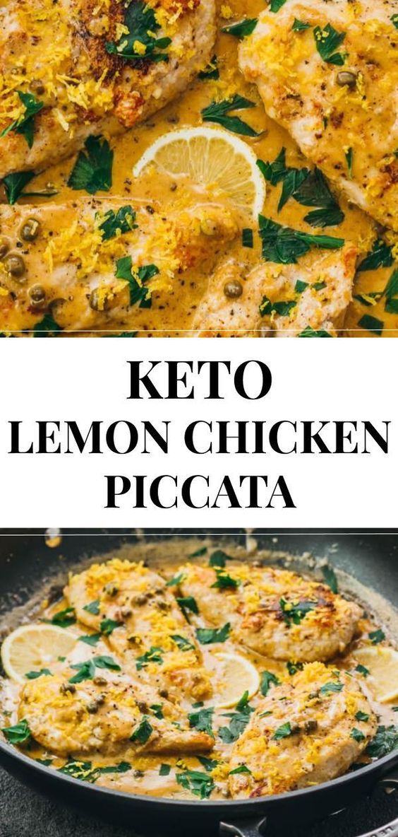 Easy Low Carb Lemon Chicken Piccata With Capers