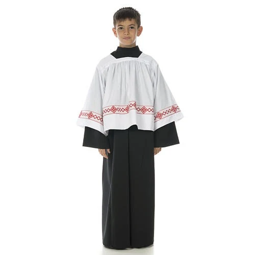 Surplice and black cassock