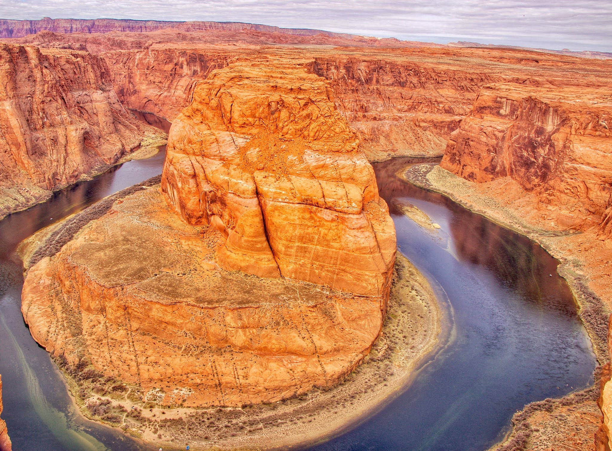 Hiking Horseshoe Bend Page, AZ