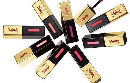 Yves Saint Laurent стойкая лаковая помада для губ Vernis À Lèvres Glossy Stain ysl, брэндовая декоративная косметика, notino.ua