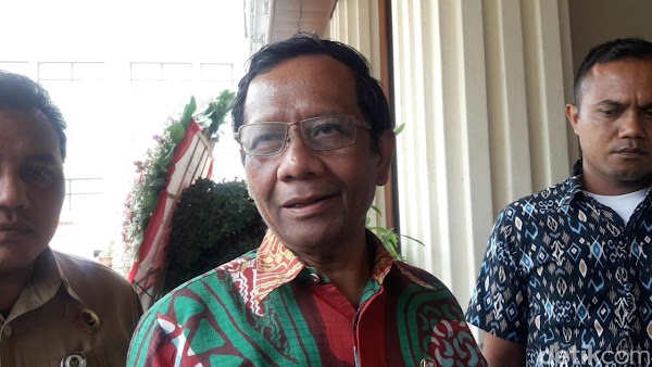 Mahfud Soal Prabowo Ditolak: Jangan Berpikir Jika Ditolak Harus Mundur