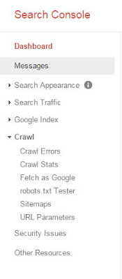 menggunakan google webmaster tools untuk fetch as google