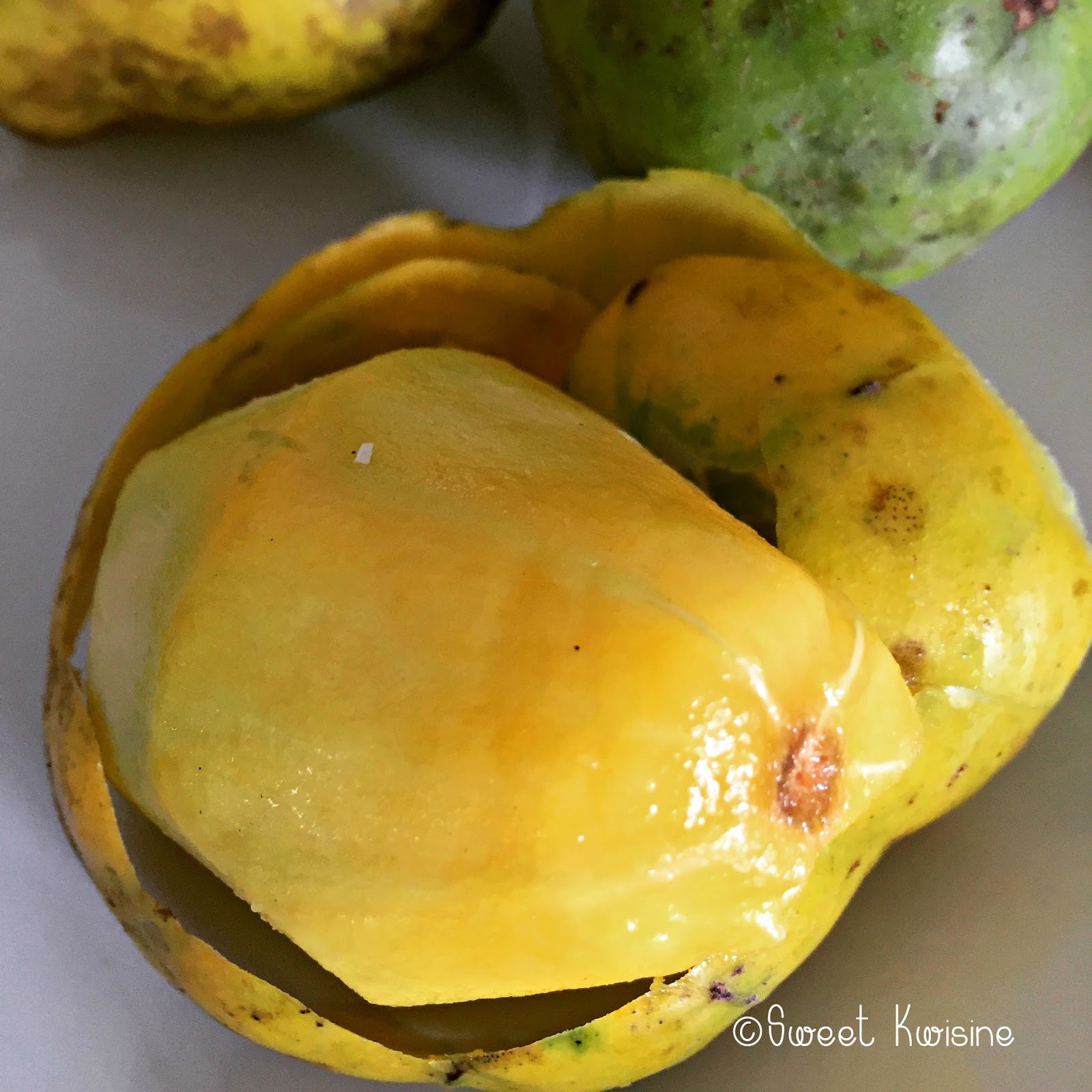 Les prunes de Cythère confites