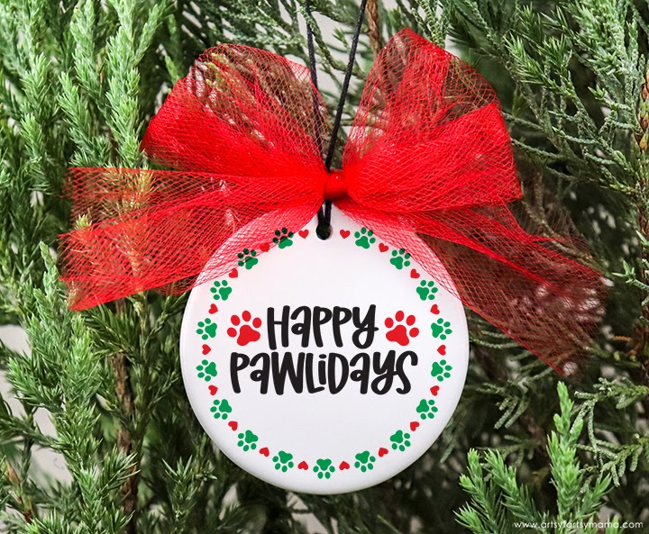 Happy Pawlidays Ornament