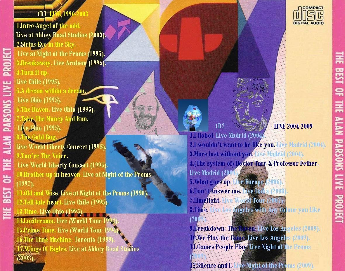 THE ALAN PARSONS PROJECT Alan Parsons The Best of Live 19902009 (1ª part)