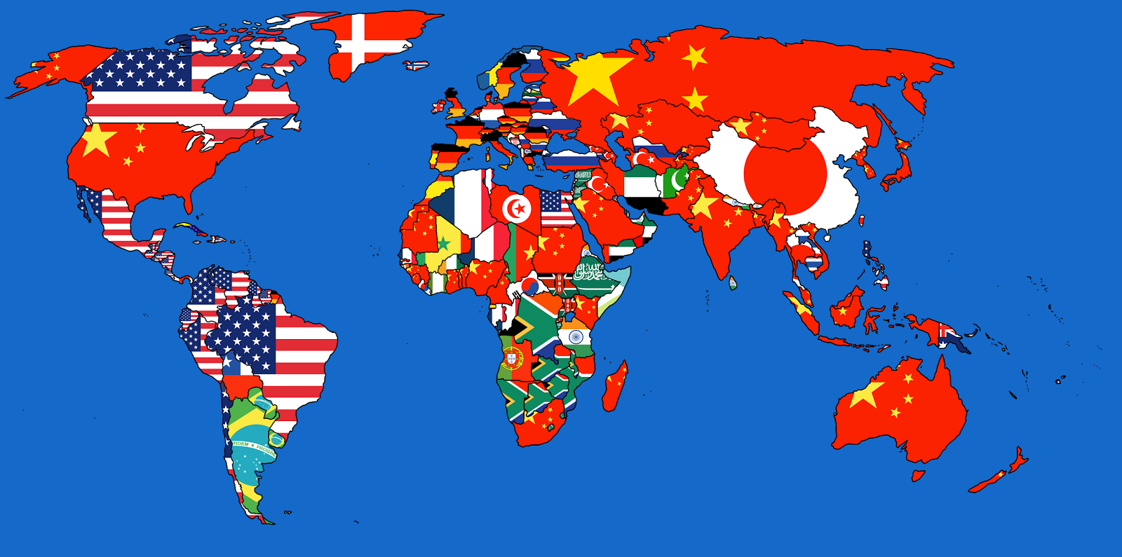 Import from countries of the world