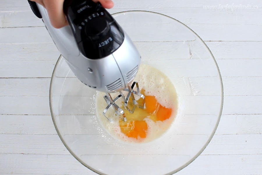 Receta bizcocho de Nutella