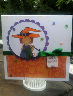 Girl in Witch Hat - Have a Boo-tiful Day, My Favorite Things