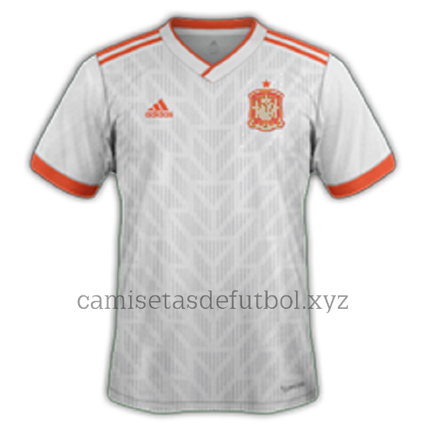 camiseta segunda equipación España mundial 2018