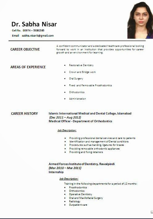 curriculum vitae formato word