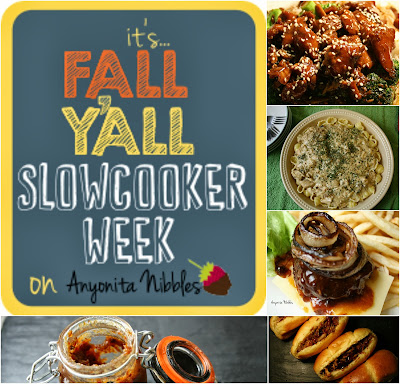 It's Fall Yall Slowcooker Week on www.anyonita-nibbles.com