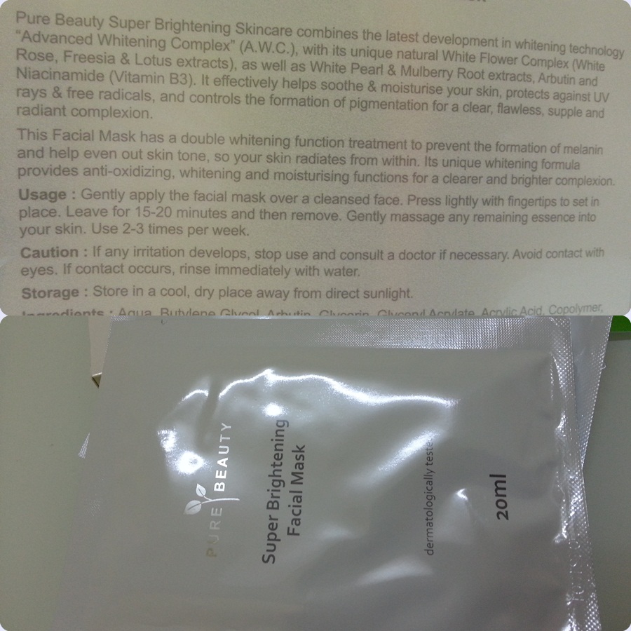 NinaAz the Beauty of Life: Review: Facial Mask Made in Korea