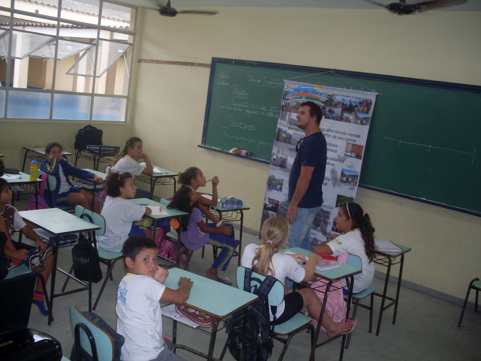 Projeto Pontal Do Paran Eu Conhe o Alunos Da Escola Ezequiel E 