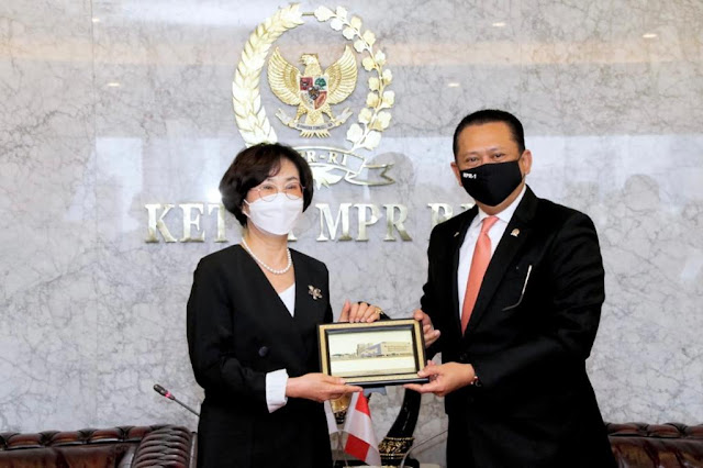Bertemu Wakil Parlemen Korea Selatan. Bamsoet Berharap Ada Perhatian Khusus pada WNI yang Terkena Covid