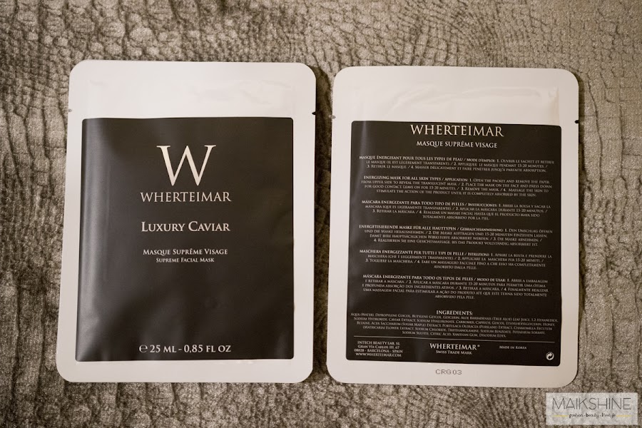 Luxury Caviar Wherteimar review Masque Supreme Visage