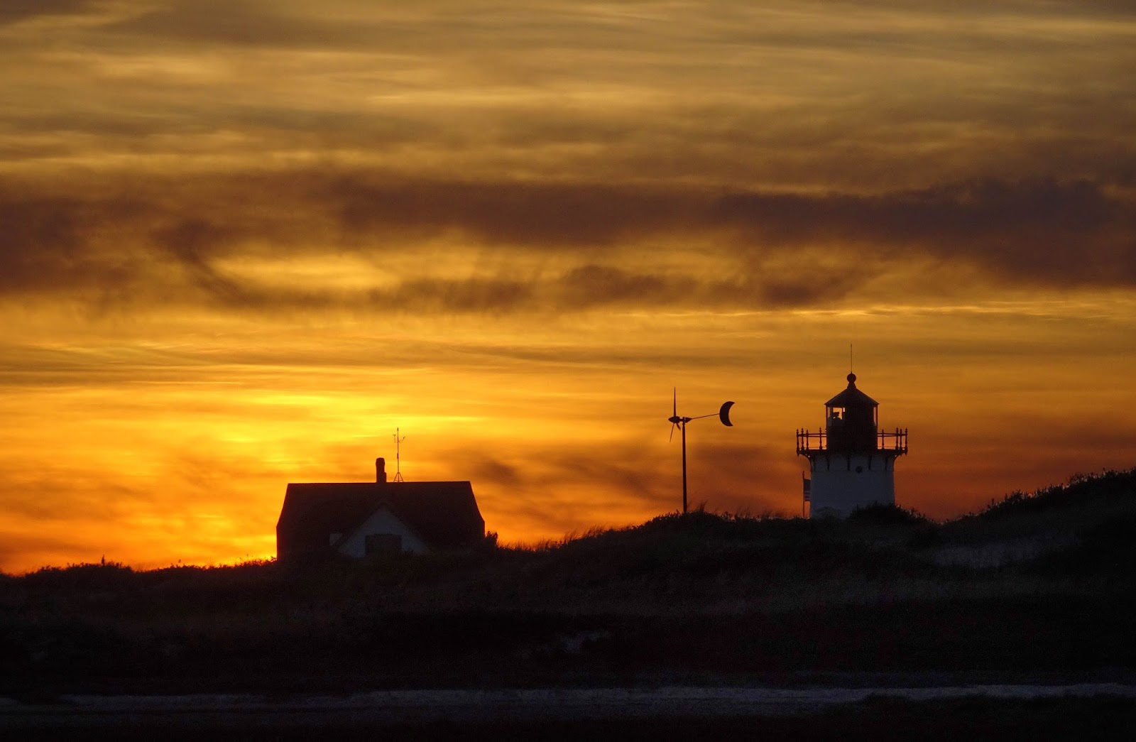 Joe's Retirement Blog Race Point Light Sunset, Herring Cove Beach, Provincetown, Cape Cod