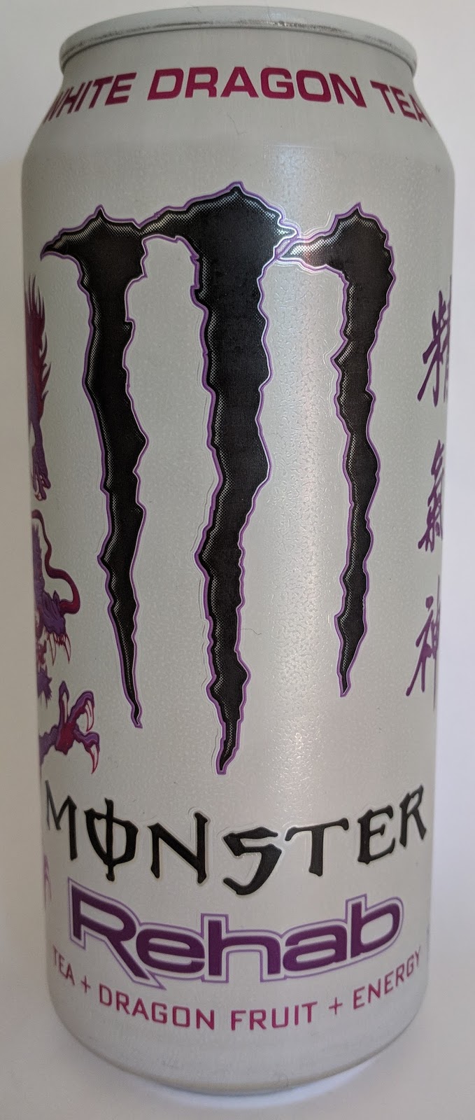 Caffeine King Monster Rehab White Dragon Tea Energy Drink Review