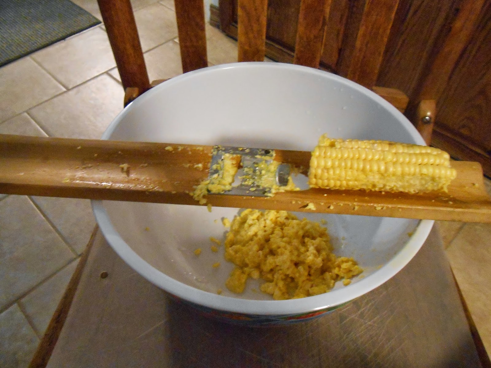 Windy Acres Diary: Preserving Garden Goodness - Cream Corn