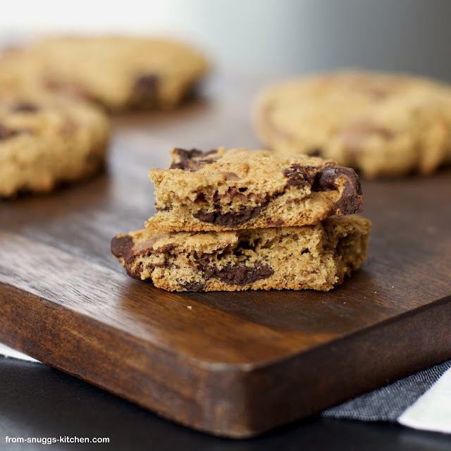 Wholemeal Chocolate Chip Cookies 