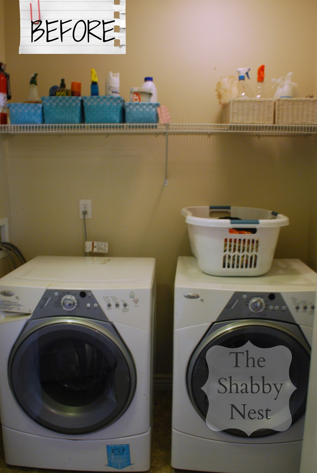 Laundry Room Reveal: Before and After~ - Wendy Hyde Lifestyle