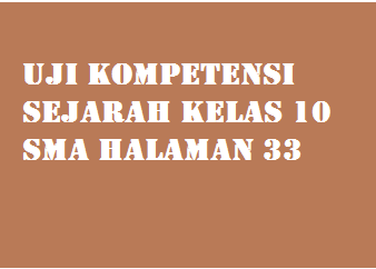 34+ Kunci jawaban sejarah indonesia kelas 10 halaman 33 ideas in 2021 