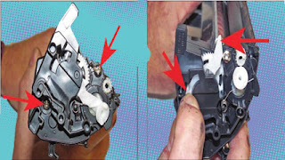 How to refill hp 17a toner cartridge
