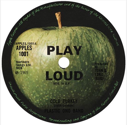 DIÁRIO DOS BEATLES O single Cold Turkey de John Lennon e Yoko Ono