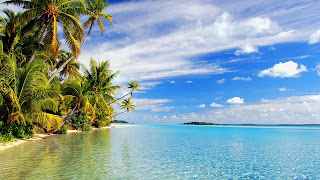 Aitutaki Lagoon HD Wallpapers for Desktop 1080p free download