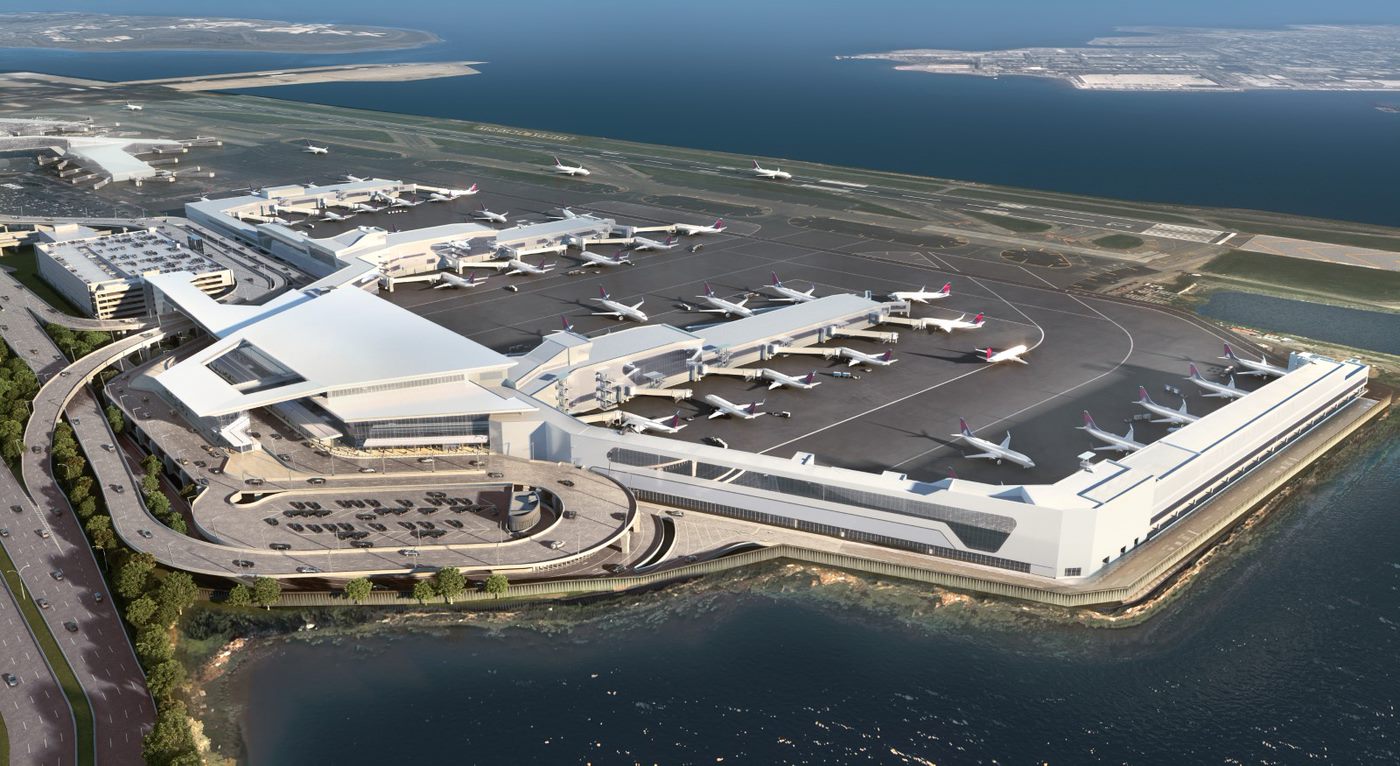 about Airport Planning LGA Redevelopment Delta Airlines New Terminal