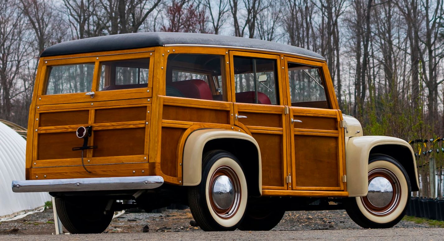 Just A Car Guy: Long forgotten are the three Diamond T wood-bodied