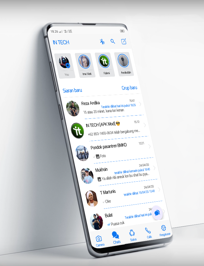 تحميل واتس فؤاد بشكل الايفون Download Fouad WhatsApp iOS 14 for Android